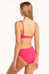 Sea Level Essentials Cross Front Bra Top